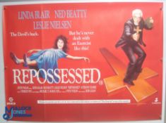 Original Movie/Film Poster – 1990 Repossessed 40x30" approx. kept rolled, creases apparent, 3