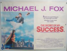 Original Movie/Film Poster – 1987 The Secret of my Success 40x30" approx. kept rolled, creases