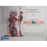 Original Movie/Film Poster – 1990 Home Alone 40x30" approx. kept rolled, creases apparent, Ex Cinema