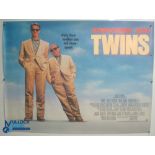 Original Movie/Film Poster – 1988 Twins 40x30" approx. kept rolled, creases apparent, Ex Cinema