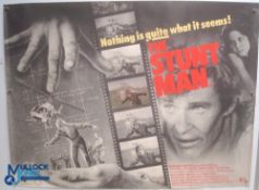 Original Movie/Film Poster – 1980 The Stunt Man 40x30" approx. kept rolled, creases apparent, Ex