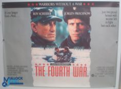 Original Movie/Film Poster – 1990 The Fourth War 40x30" approx. kept rolled, creases apparent, Ex