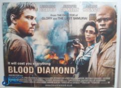 4 Original Movie/Film Poster – In America, Sibling Rivalry, Bruce Almighty, Blood Diamond 40x30"