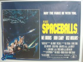 Original Movie/Film Poster – 1987 Spaceballs 40x30" approx. kept rolled, creases apparent, Ex Cinema