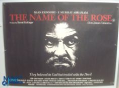 Original Movie/Film Poster – 1986 In the Name of the Rose 40x30" approx. kept rolled, creases