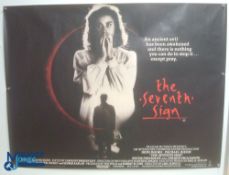 Original Movie/Film Poster – 1989 Horror The Seven Sign 40x30" approx. kept rolled, creases