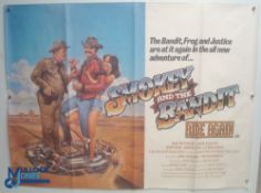 Original Movie/Film Poster – 1980 Smokey and the Bandit Rides Again 40x30" approx. kept rolled,