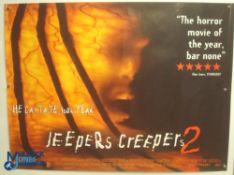 Original Movie/Film Poster – 2003 Horror Jeepers Creepers 20x30" approx. kept rolled, creases