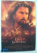 Original Movie/Film Poster – 2003 The Last Samurai 40x30" approx. kept rolled, creases apparent, 2