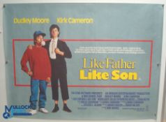 Original Movie/Film Poster – 1987 Like Father Like Son 40x30" approx. kept rolled, creases apparent,
