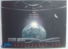 Original Movie/Film Poster – 1996 Independence Day 40x30" approx. kept rolled, creases apparent,