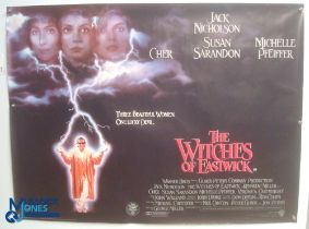 Original Movie/Film Poster – 1987 Witches of Eastwick 40x30" approx. kept rolled, creases