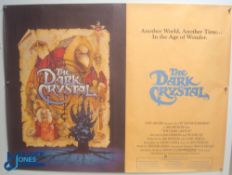 Original Movie/Film Poster – 1982 The Dark Crystal 40x30" approx. kept rolled, creases apparent,