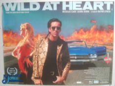 Original Movie/Film Poster – 1990 Wild at Heart 40x30" approx. kept rolled, creases apparent, Ex