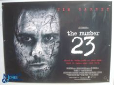 Original Movie/Film Poster – 2007 The Number 23 40x30" approx. kept rolled, creases apparent, Ex