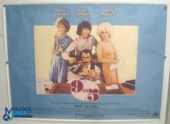 Original Movie/Film Poster – 1981 9 to 5 Dolly Parton 40x30" approx. kept rolled, creases