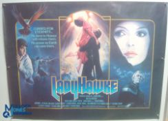 Original Movie/Film Poster – 1985 Lady Hawke 40x30" approx. kept rolled, creases apparent, Ex Cinema