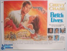 Original Movie/Film Poster – 1989 Fletch Lives 40x30" approx. kept rolled, creases apparent, Ex
