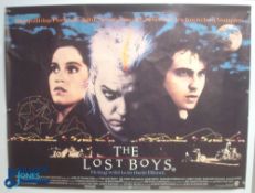 Original Movie/Film Poster – 1987 The Lost Boys 40x30" approx. kept rolled, creases apparent, slight