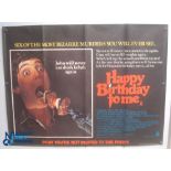 Original Movie/Film Poster – 1981 Happy Birthday from Me 40x30" approx. kept rolled, creases