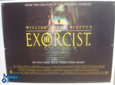 Original Movie/Film Poster – 1990 Horror Exorcist III 40x30