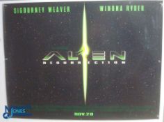 Original Movie/Film Poster – 1997 Alien Resurrection 40x30" approx. kept rolled, creases apparent,