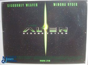 Original Movie/Film Poster – 1997 Alien Resurrection 40x30" approx. kept rolled, creases apparent,