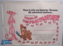Original Movie/Film Poster – 1982 Trail of the Pink Panther 40x30" approx. kept rolled, creases