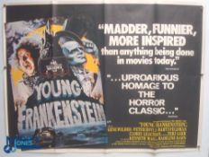 Original Movie/Film Poster – 1974 Young Frankenstein 40x30" approx. kept rolled, creases apparent,