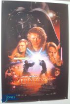 Original Movie/Film Poster – 2005 Star Wars III Return of the Sith 40x30" approx. kept rolled,