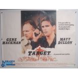 Original Movie/Film Poster – 1986 Target 40x30" approx. kept rolled, creases apparent, Ex Cinema
