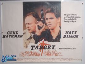 Original Movie/Film Poster – 1986 Target 40x30" approx. kept rolled, creases apparent, Ex Cinema