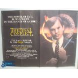Original Movie/Film Poster – 1980 The Final Conflict – The Omen 40x30" approx. kept rolled,