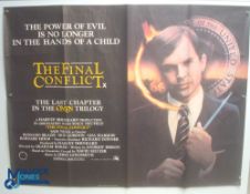 Original Movie/Film Poster – 1980 The Final Conflict – The Omen 40x30" approx. kept rolled,
