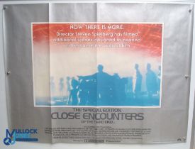 Original Movie/Film Poster – 1977 Close Encounters 40x30" approx. kept rolled, creases apparent,