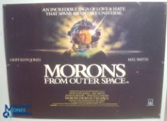 Original Movie/Film Poster – 1985 Morons in Space 40x30" approx. kept rolled, creases apparent, Ex