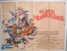 Original Movie/Film Poster – 1981 The Great Muppet Caper 40x30" approx. kept rolled, creases