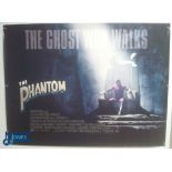 Original Movie/Film Poster – 1996 The Phantom 40x30" approx. kept rolled, creases apparent, Ex