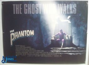 Original Movie/Film Poster – 1996 The Phantom 40x30" approx. kept rolled, creases apparent, Ex