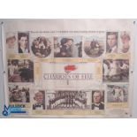 Original Movie/Film Poster - 1981 Chariots of Fire 40x30" approx. kept rolled, creases apparent,