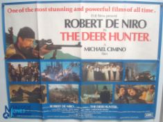 Original Movie/Film Poster – 1978 The Deer Hunter 40x30" approx. kept rolled, creases apparent, 3