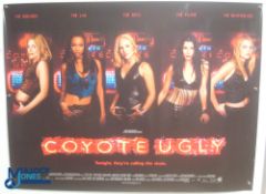 Original Movie/Film Poster – 2000 Coyote Ugly 40x30" approx. kept rolled, creases apparent, Ex