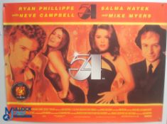 5 Original Movie/Film Poster – Film to include 54, Slums in Beverly Hills, Plunkett & Macleane,