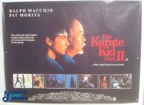 Original Movie/Film Poster – 1986 The Karate Kid Part II 40x30" approx. kept rolled, creases