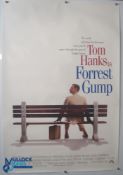 Original Movie/Film Poster – 1994 Forest Gump 40x30" approx. kept rolled, creases apparent, Ex