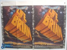 Original Movie/Film Poster – 1979 Monty Pythons Life of Brian 40x30" approx. kept rolled, creases