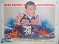 Original Movie/Film Poster – 1983 James Bond Never Say Never Again 40x30" approx. kept rolled,