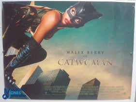Original Movie/Film Poster – 2004 Catwoman Halle Berry 40x30" approx. kept rolled, creases apparent,