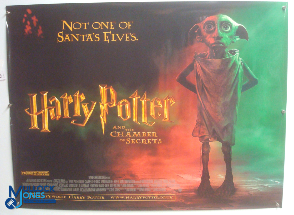 Original Movie/Film Poster – 2002 Harry Potter and the Chamber Secrets 40x30" approx. kept rolled,