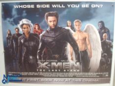 Original Movie/Film Poster – 2006 X-Men The Last Stand 40x30" approx. kept rolled, creases apparent,
